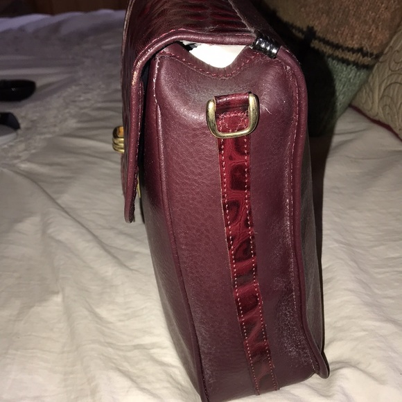 New old stock leather and moc croc briefcase - Picture 4 of 7